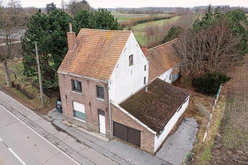 Alleenstaande te renoveren woning op een grondopp van 1836m2, Immo, Maisons à vendre, Bruges, 1500 m² ou plus, Maison individuelle