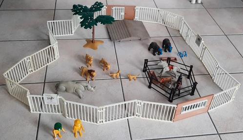 Dierenstal/dierentuin Playmobil vintage jaren 80, Kinderen en Baby's, Speelgoed | Playmobil, Gebruikt, Ophalen of Verzenden