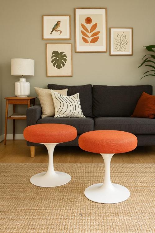 Originele Knoll tulp krukjes, Huis en Inrichting, Krukjes, Gebruikt, IJzer, Ophalen