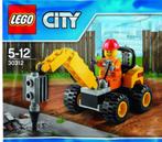 Lego 30312 City sloopboormachine, Ophalen of Verzenden, Zo goed als nieuw, Complete set, Lego