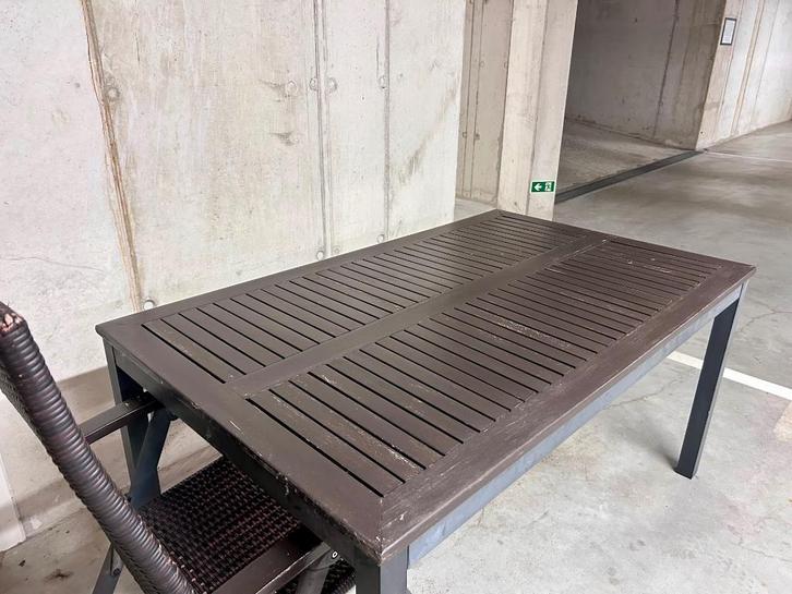 Tuinset, Tuin en Terras, Tuinsets en Loungesets, Tuinset, Hout, 6 zitplaatsen, Ophalen