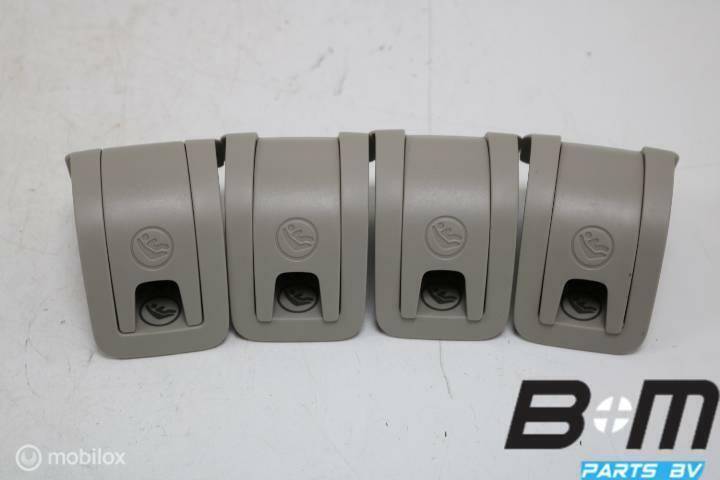 Set isofix afdekkappen VW Golf 7 5G0887233, Auto-onderdelen, Interieur en Bekleding, Gebruikt