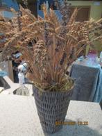 Vase en osier avec lavande et blé, Enlèvement ou Envoi, Utilisé