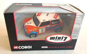 Mini 7 Racing Club Peter Baldwin MINI MIGLIA Corgi CC82211.  beschikbaar voor biedingen