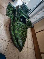 Bateau amorceur avec chargeurs, Enlèvement