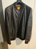 Hubo Boss Orange heren lederen vest nieuw, Nieuw, Maat 56/58 (XL), Zwart, Ophalen