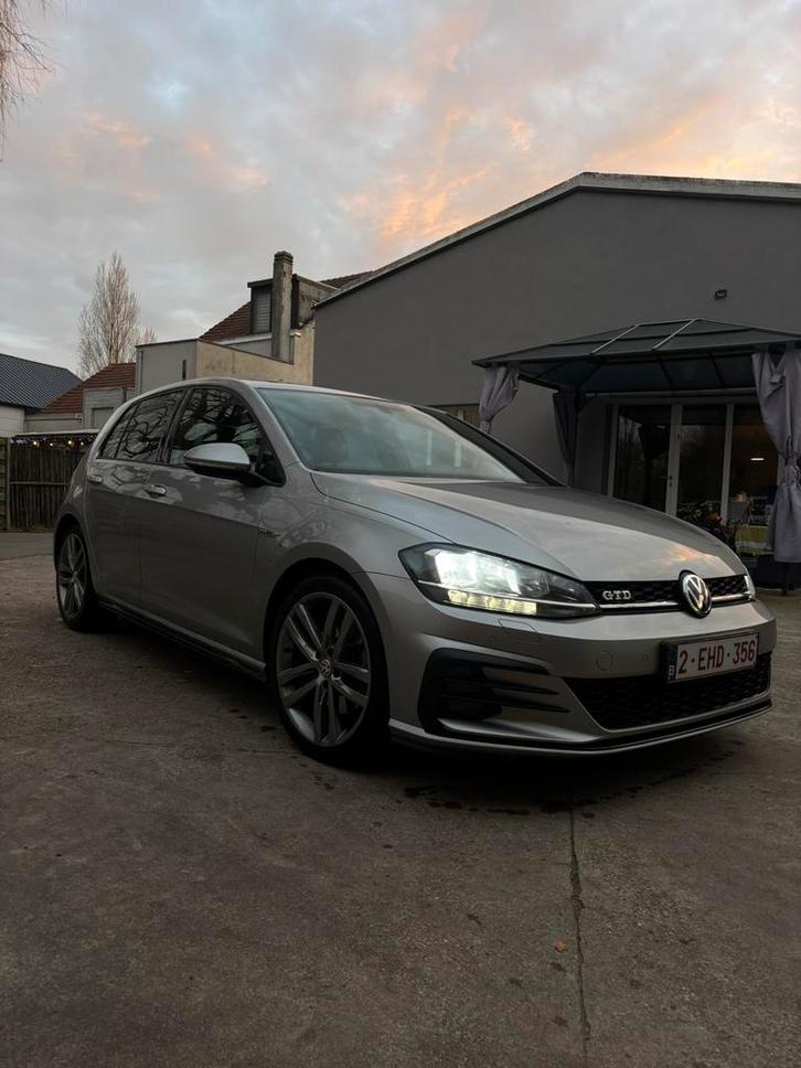 Golf 7.5 GTD, Autos, Volkswagen, Particulier, Golf, ABS, Caméra de recul, Phares directionnels, Régulateur de distance, Airbags