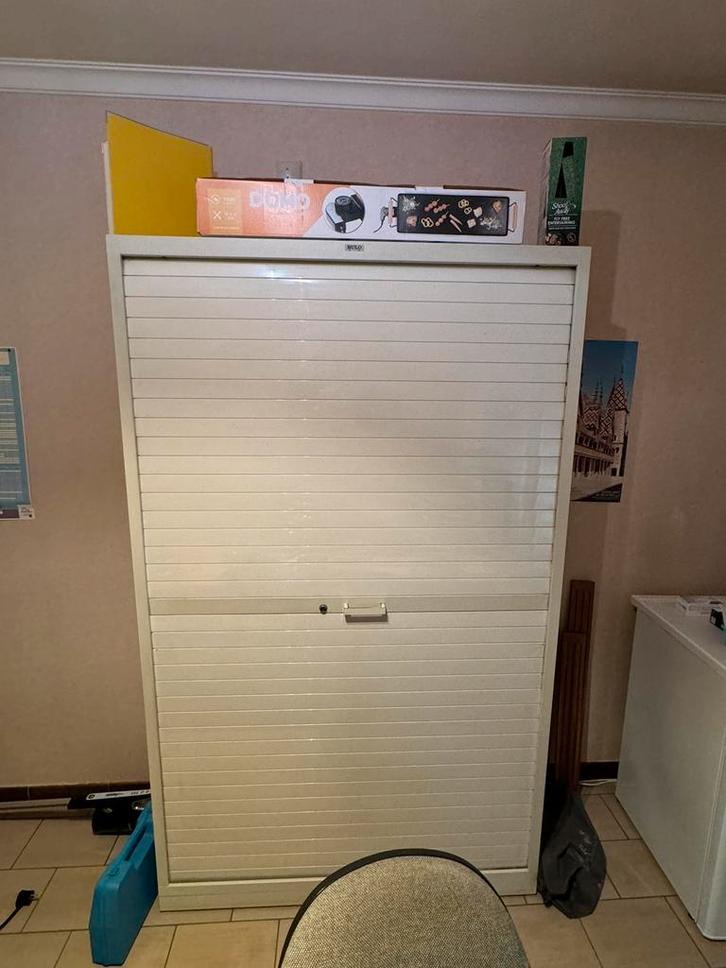 Archiefkast, Huis en Inrichting, Kasten | Roldeurkasten en Archiefkasten, Gebruikt, 150 tot 200 cm, 100 tot 150 cm, 25 tot 50 cm