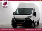 Peugeot Boxer 2.2 BlueHDi 140pk E6 L3H3 Premium Airco/Camera, Auto's, Electronic Stability Program (ESP), Wit, Bedrijf, Onderhoudsboekje