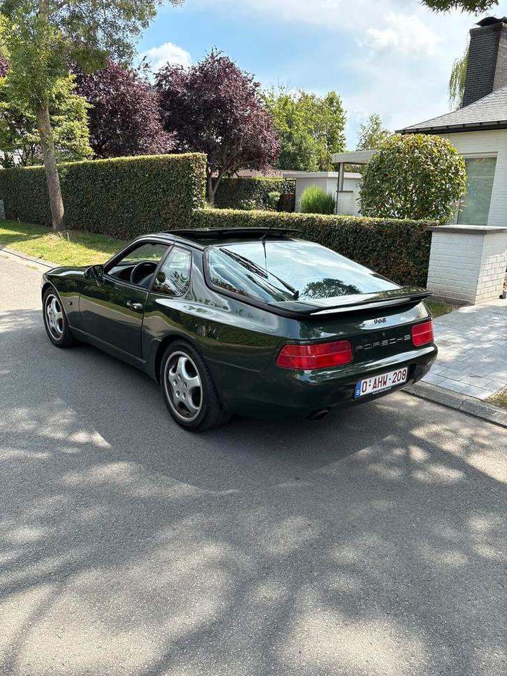 Porsche 968 Targa Oak Green, Auto's, Porsche, Particulier, Benzine, Coupé, Handgeschakeld, Grijs, Leder, Ophalen