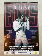 Poster Elvis Believe! in Sportpaleis Antwerpen 2001, Comme neuf, Enlèvement ou Envoi