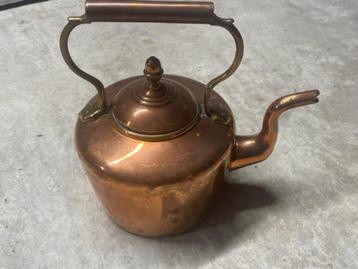 koperen waterketel (antiek) beschikbaar voor biedingen