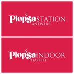 Tickets plopsa indoor, Drie personen of meer, Ticket of Toegangskaart