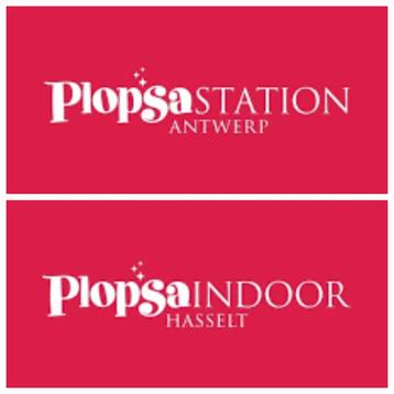Tickets plopsa indoor  beschikbaar voor biedingen