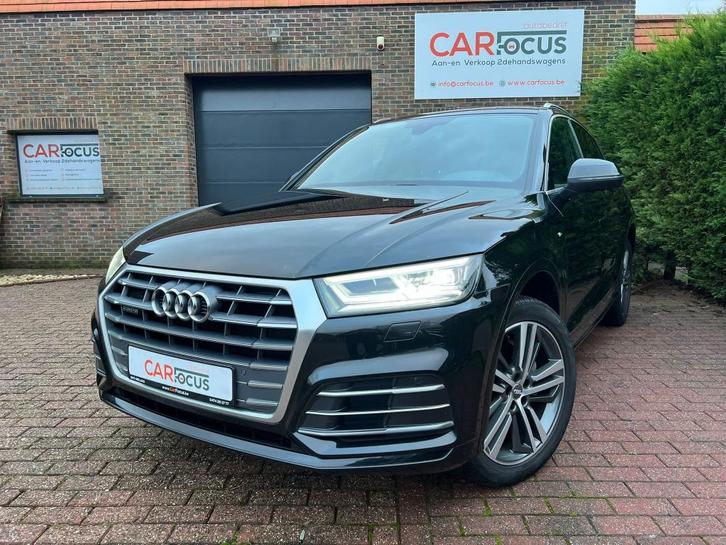 Audi Q5 2.0 TDI S-line Quattro 2018 automaat + 12M Garantie, Auto's, Audi, Bedrijf, Te koop, Q5, 360° camera, Adaptive Cruise Control