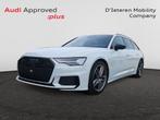 Audi A6 Avant A6 Avant 55 TFSI e Quattro PHEV Competition S, Automaat, 34 g/km, Wit, Break