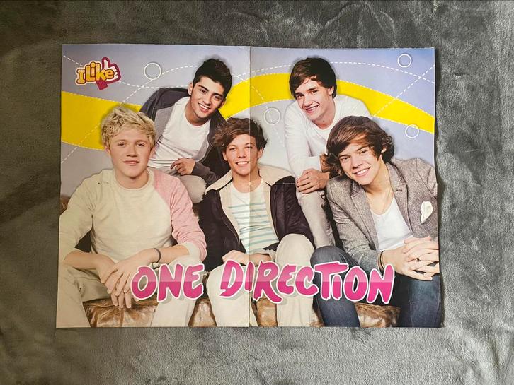 One Direction magazine posters, Verzamelen, Posters, Gebruikt, Muziek, Deurposter of groter, Rechthoekig Liggend, Ophalen of Verzenden
