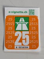 Vignet ch Zwitserland 25, Tickets en Kaartjes, Autovignetten