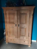 Antieke halkast, Huis en Inrichting, Ophalen, Gebruikt, 100 tot 150 cm, Met lade(s)