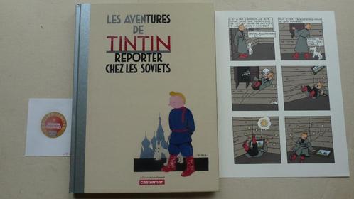 Les Aventures de Tintin reporter chez les Soviets + tiré à p, Livres, BD, Neuf, Enlèvement ou Envoi