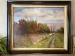 Groot schilderij in prachtige lijst, Ophalen
