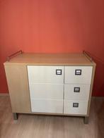 Commode 108b x 90h x 60d met 1 deur en 3 laden, Huis en Inrichting, Kasten | Dressoirs, Ophalen, Zo goed als nieuw