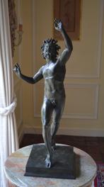 Bronzen beeld Dansende Faun, Ophalen, Brons