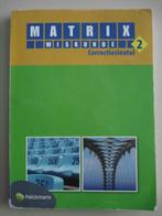 Matrix Wiskunde 2 Correctiesleutel Pelckmans 2013, Secondaire, Mathématiques A, Utilisé, Envoi