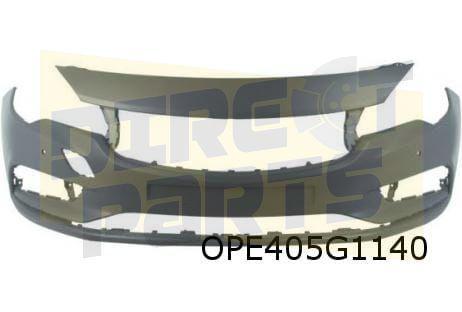 Opel Astra K (10/15-10/19) voorbumper (bij PDC/UD5) (te spui, Auto-onderdelen, Carrosserie, Bumper, Opel, Voor, Nieuw, Verzenden
