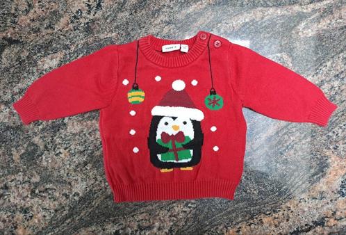 t 62 Pull tricoté rouge pingouin Noël, Enfants & Bébés, Vêtements de bébé | Taille 62, Comme neuf, Garçon ou Fille, Pull ou Veste
