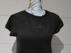 Zwarte dames trui / shirt - Vogele - S - zonder mouwen, Enlèvement ou Envoi, Vogele, Comme neuf, Taille 36 (S)