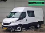 Iveco Daily 35C14 L2H2 Dubbel Cabine 3500kg trekhaak Dubbell, Auto's, Bestelwagens en Lichte vracht, Gebruikt, Euro 6, Iveco, Bedrijf