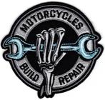 Motorcycles Build Repair stoffen opstrijk patch embleem, Motos, Accessoires | Autocollants