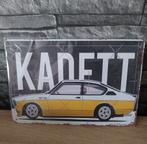Plaque Décorative métallique opel kadett GTE, Ophalen of Verzenden, Nieuw