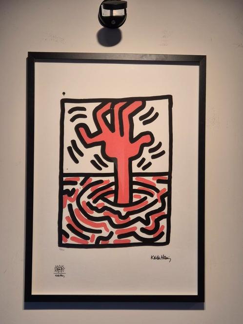 Keith Haring Litho - Ludo -, Antiek en Kunst, Kunst | Litho's en Zeefdrukken, Ophalen