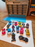 Hotwheels Cary Case + auto's, Ophalen of Verzenden, Zo goed als nieuw, Auto