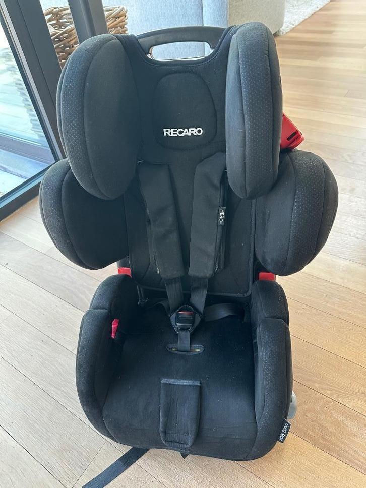 Recaro autostoel groep 2/3, Kinderen en Baby's, Autostoeltjes, Gebruikt, Overige merken, 9 t/m 36 kg, Autogordel, Zijbescherming