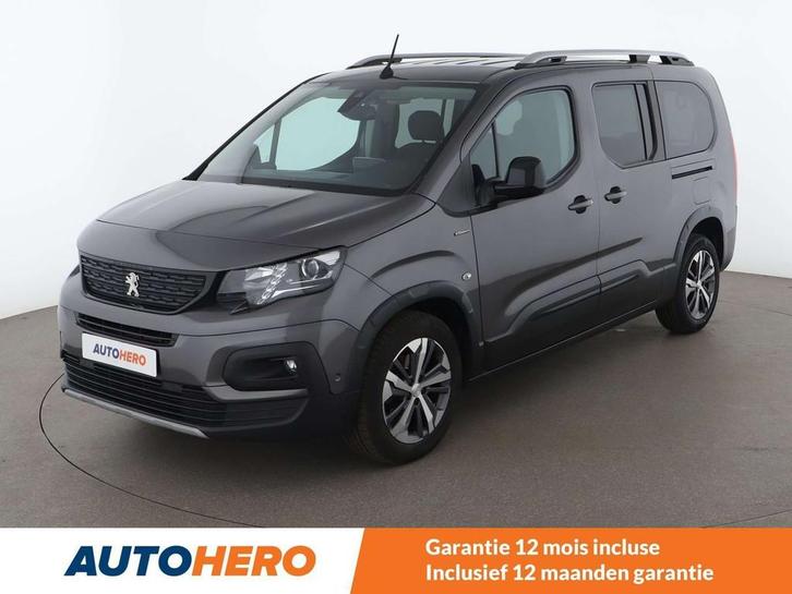 Peugeot Rifter 1.5 Blue-HDi Allure L2 (bj 2020, automaat), Auto's, Peugeot, Te koop, Rifter, 360° camera, ABS, Achteruitrijcamera