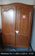 Armoire d'excellente qualité. Plein de bois., Maison & Meubles, Armoires | Penderies & Garde-robes, Avec tablette(s), 100 à 150 cm