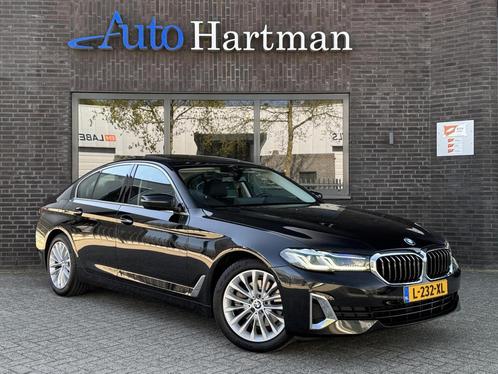 BMW 520 5-serie 520i High Executive Luxury Line PANO|Stoelve, Auto's, BMW, Bedrijf, 5 Reeks, ABS, Adaptieve lichten, Airbags, Alarm