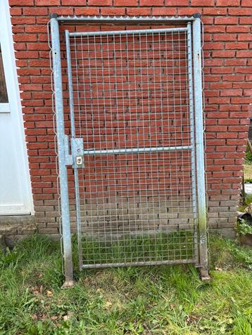 Heras tuinpoort poort tuindeur wandelpoort dierenhok beschikbaar voor biedingen