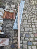 poteau en chêne avec tête diamant, Jardin & Terrasse, Poteaux, Poutres & Planches, Poteaux, Enlèvement ou Envoi, Bois dur, Comme neuf