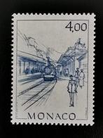 Monaco 1986 - Monaco stadszichten van vroeger - trein **, Postzegels en Munten, Ophalen of Verzenden, Monaco, Postfris