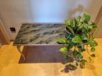 Vintage salontafel groen, Ophalen, Overige materialen, 50 tot 100 cm, 50 tot 75 cm