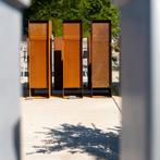 Cortenstalen brievenbussen, Tuin en Terras, Ophalen of Verzenden, Nieuw, IJzer, Staande brievenbus