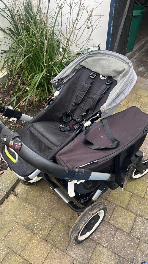 Bugaboo donkey duo volledig, Kinderen en Baby's, Kinderwagens en Combinaties, Zo goed als nieuw, Kinderwagen, Bugaboo, Luchtbanden