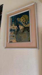 Schilderij met jonge dame, Antiek en Kunst, Kunst | Schilderijen | Klassiek, Ophalen