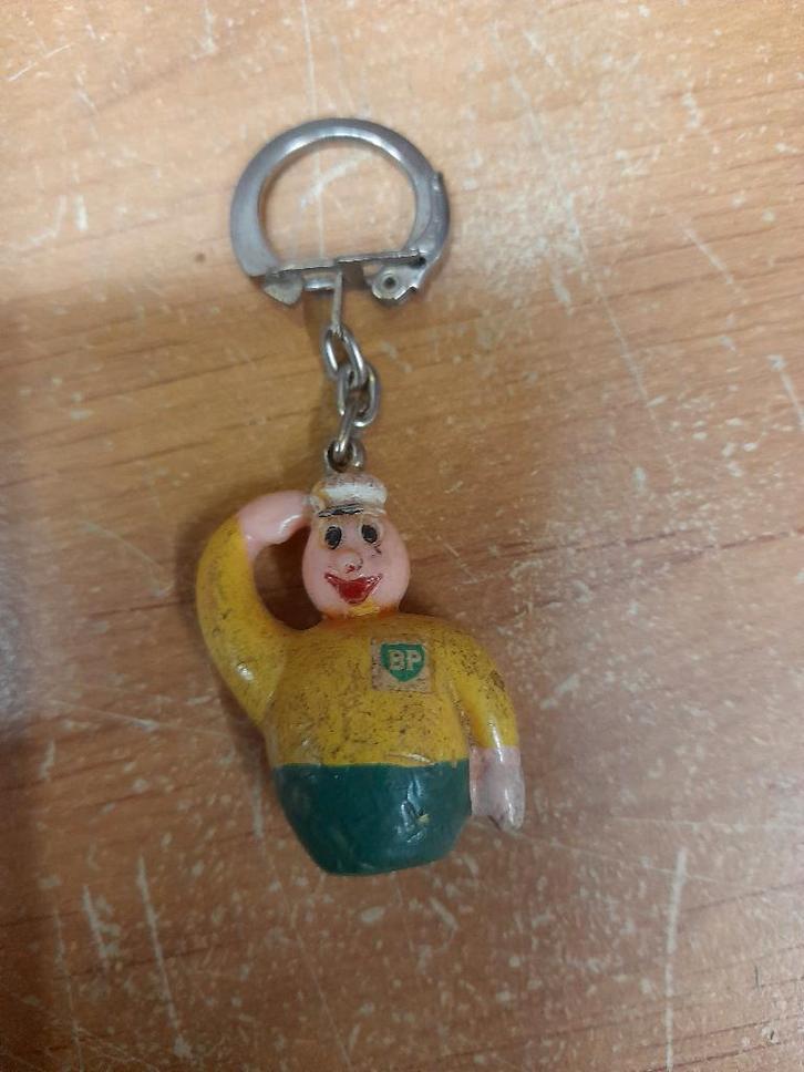 Oude sleutelhanger voor chauffeur van het BP-tankstation, Verzamelen, Sleutelhangers, Gebruikt, Overige typen, Verzenden