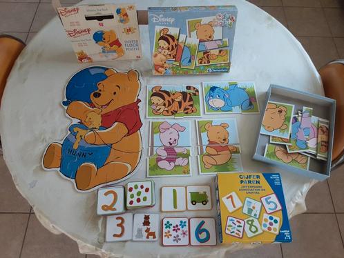 3 eerste puzzels zie beschrijving, Enfants & Bébés, Jouets | Puzzles pour enfants, Utilisé, Enlèvement ou Envoi