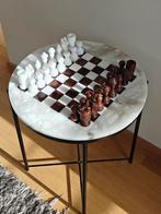 Handgemaakt marmeren schaaktafel, Ophalen